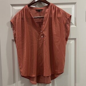 Banana Republic Terracotta Blouse size large